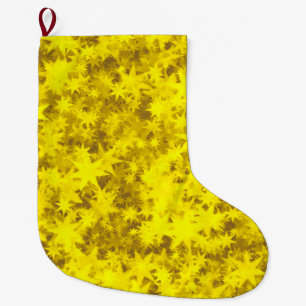 Meia De Natal Grande Ouro de Natal