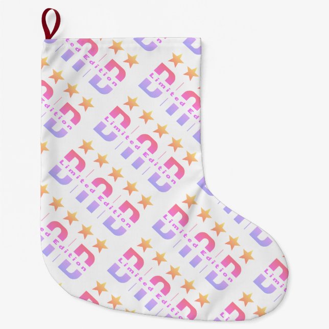 Meia De Natal Grande Pai Limited Edition (Frente)