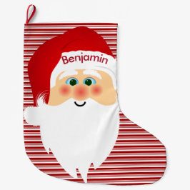 Meia De Natal Grande Papais noeis sobre Banho-Pimenta Espalha de Natal