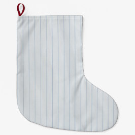 Meia De Natal Grande Papel ligado