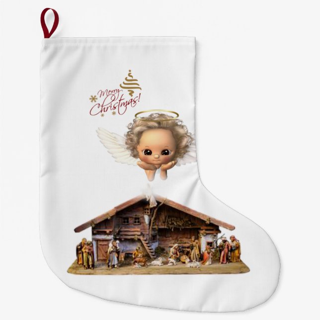 Meia De Natal Grande Parada de Natal, Cristo de Jesus (Frente)