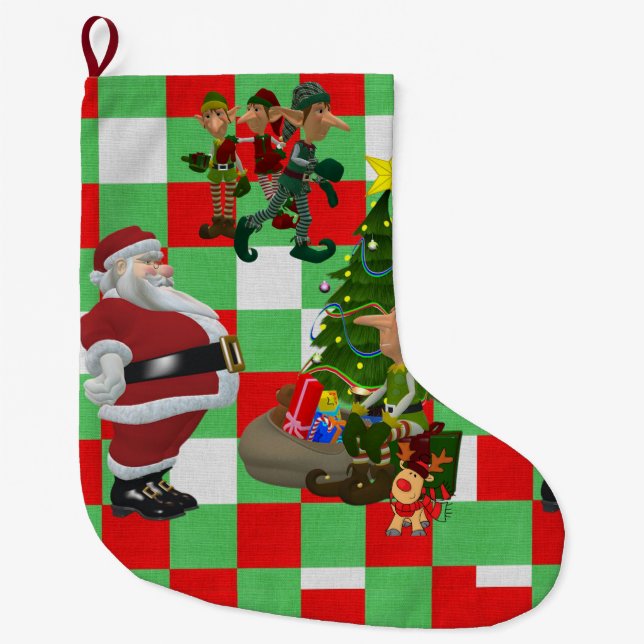 Meia De Natal Grande Parada de Natal, Elf de Natal (Frente)