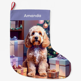 Meia De Natal Grande Parada de Natal em Cockapoo