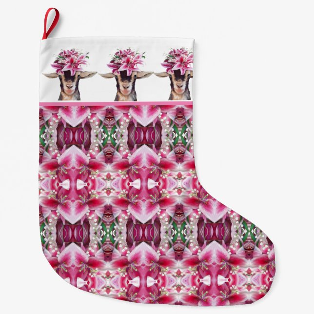 Meia De Natal Grande Parada de Natal - Lilly the Goat (Frente)