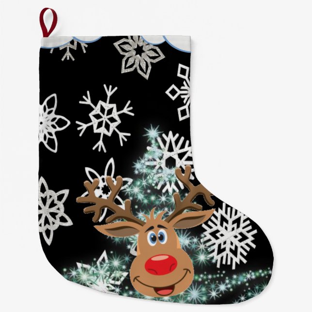 Meia De Natal Grande Parada de Natal, Reindeer (Frente)