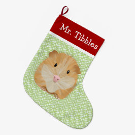 Meia De Natal Grande Pet Guiné Pig Personalizado