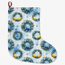 Meia De Natal Grande Pickleball Christmas themed