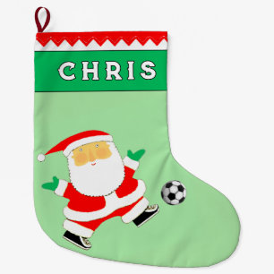 Meia De Natal Grande Presente de Feriado de Futebol