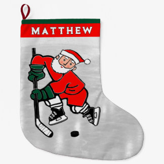 Meia De Natal Grande Presente de Hóquei