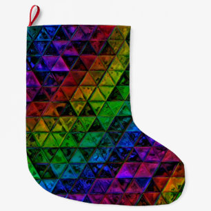 Meia De Natal Grande Pride Glass