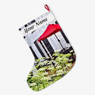 Meia De Natal Grande Rhinebeck NY - Sentado ao ar livre