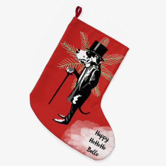 Meia De Natal Grande Senhor Alemã Dogge