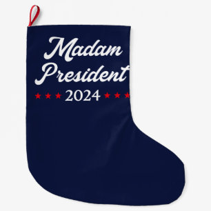 Meia De Natal Grande Senhora Presidente 2024 I - Kamala Harris