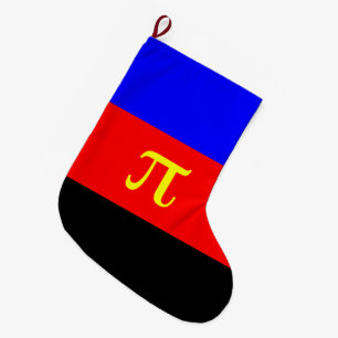 Meia De Natal Grande Sinalizador do Orgulho Polimário