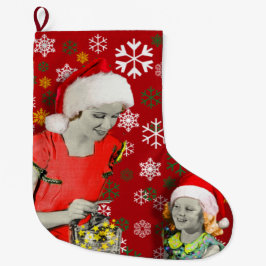 Meia De Natal Grande Squeeze your Xmas