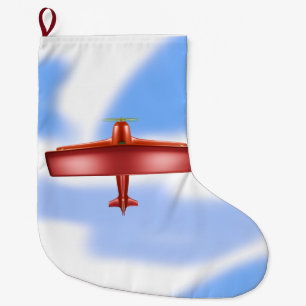 Meia De Natal Grande Stocks de Natal da Aviação