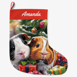 Meia De Natal Grande Suínos-guineenses