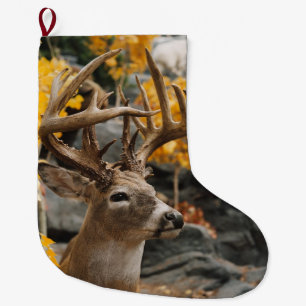 Meia De Natal Grande Trophy Deer