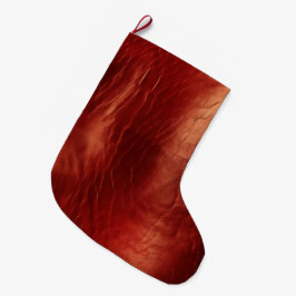 Meia De Natal Grande Vermelho Ocidental
