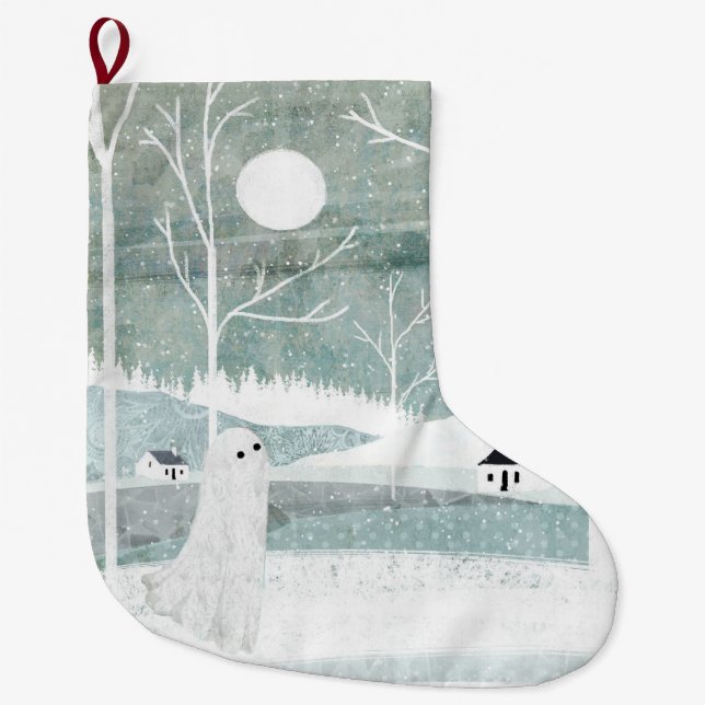 Meia De Natal Grande Walter Winter (Frente)