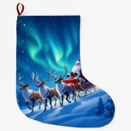 Meia De Natal Grande „Weihnachtliche Harmonie“