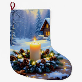 Meia De Natal Grande „Weihnachtliche Harmonie“