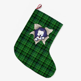 Meia De Natal Grande Westie BLAST Christmas Stocks