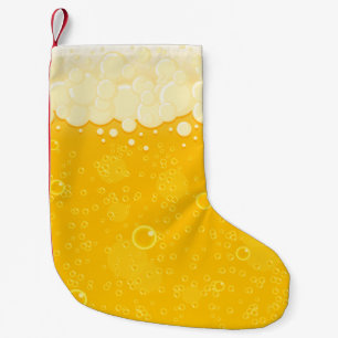 Meia De Natal Pequena A cerveja borbulha 🍺