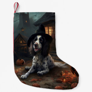 Meia De Natal Pequena Abóboras Assustadoras de Halloween do English Spri