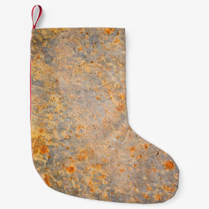 Meia De Natal Pequena Abstrato rusty grunge metal para trás abstrato, ag