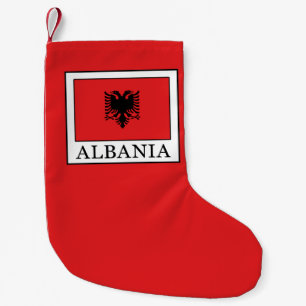Meia De Natal Pequena Albânia
