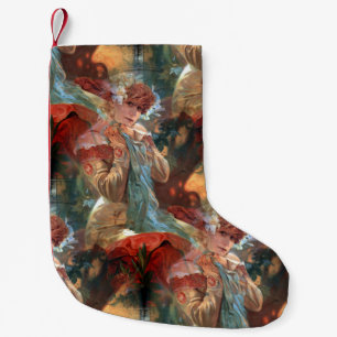 Meia De Natal Pequena Alfons Mucha 1903 Lefevre Utile