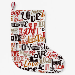 Meia De Natal Pequena Amor 1