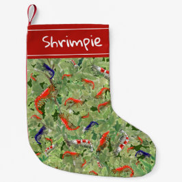 Meia De Natal Pequena Aquário Aquário De Animais Aquáticos De Cereja Tro