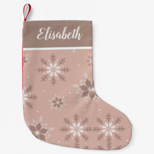 Meia De Natal Pequena Armazenamento de Natal Personalizado com Nome - Ho