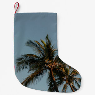 Meia De Natal Pequena Árvore de coco alto