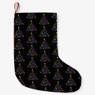 Meia De Natal Pequena Árvore de Natal Autism Snowflake