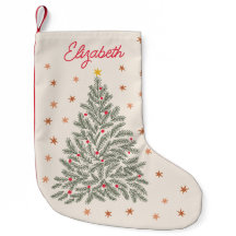 Árvore de Natal Folk-art escandinava e estrelas