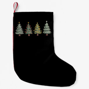Meia De Natal Pequena Árvore de Natal Presente de Férias Inverno