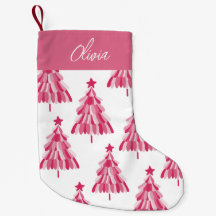 Árvore de Natal rosa das festas de Natal