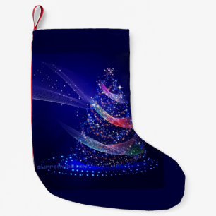 Meia De Natal Pequena Árvore de Natal SlipperyJoe digital translúcida ve