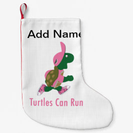 Meia De Natal Pequena As Tartarugas Podem Correr