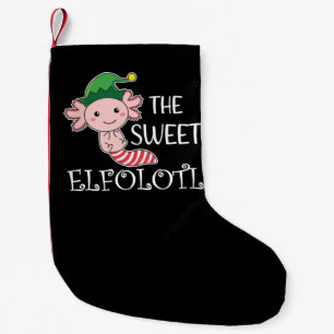 Meia De Natal Pequena Axolotl Elf O doce Velho Velho Animal Natal A