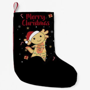 Meia De Natal Pequena Axolotl Felry Natal Animais de inverno Axolots