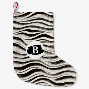 Meia De Natal Pequena Banheira Zebra Personalizada - Pequena Banheira de