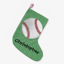 Baseball personalizado em crianças verdes