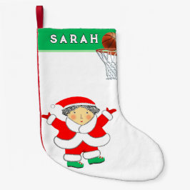 Meia De Natal Pequena Basquetebol