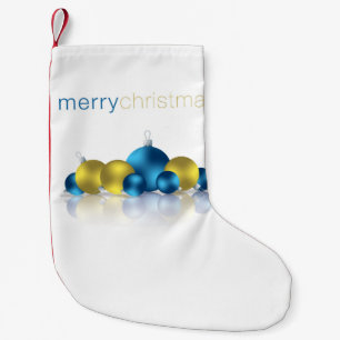 Meia De Natal Pequena Bateria de Natal