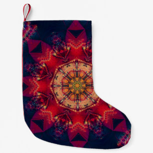 Meia De Natal Pequena Beautiful colored kaleidoscope seamless illustrati