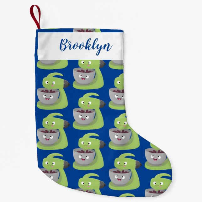 Meia De Natal Pequena Bicho de cozinha de bico (Frente)